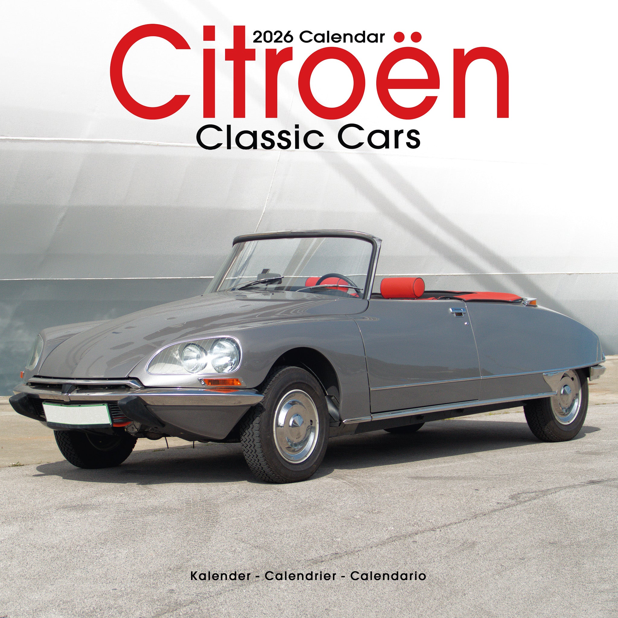 Citroën Classic Cars Kalender 2026