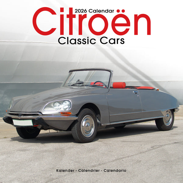 Citroën Classic Cars Kalender 2026