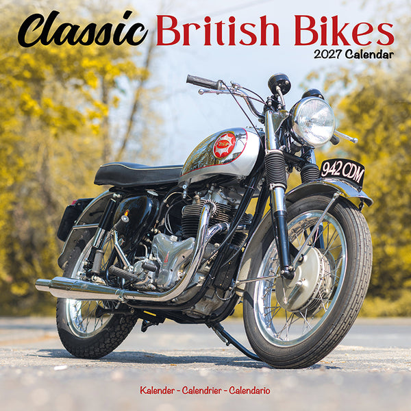 Classic British Bikes Kalender 2027