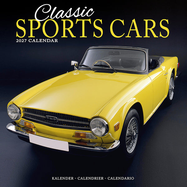 Classic Sport Cars Kalender 2027