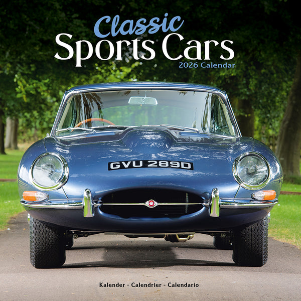 Classic Sport Cars Kalender 2026