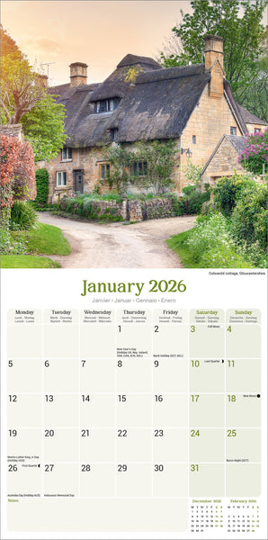 England Kalender 2026