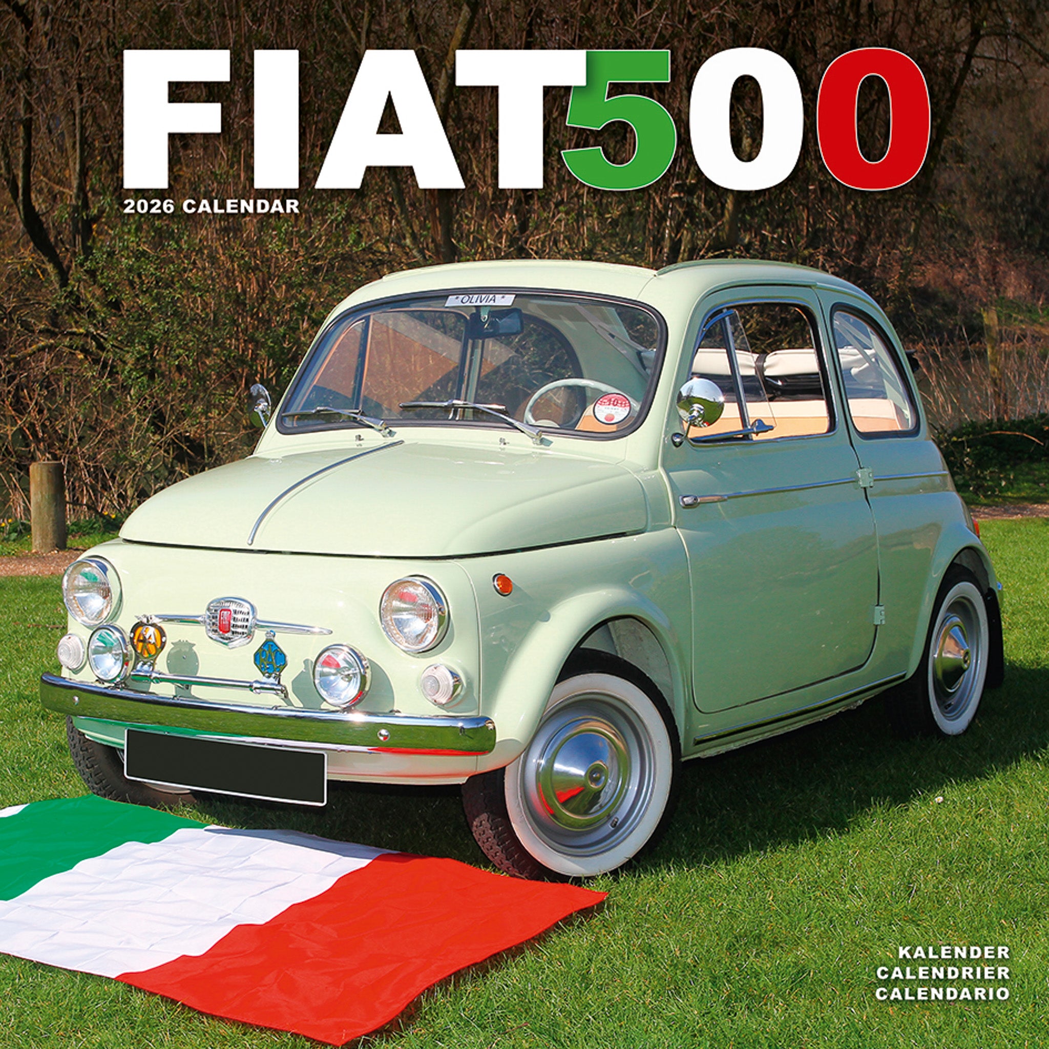Fiat 500 Kalender 2026