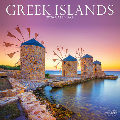 Greek Islands Kalender 2026