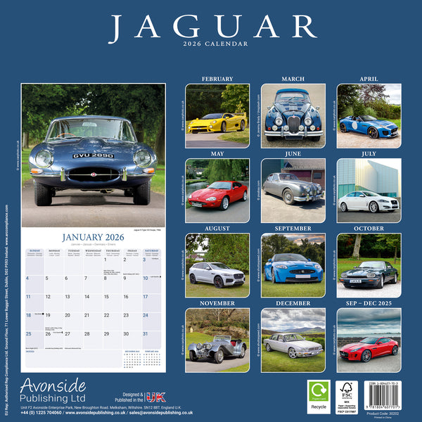 Jaguar Kalender 2026