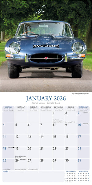 Jaguar Kalender 2026
