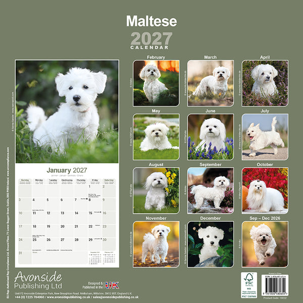 Maltese Kalender 2027