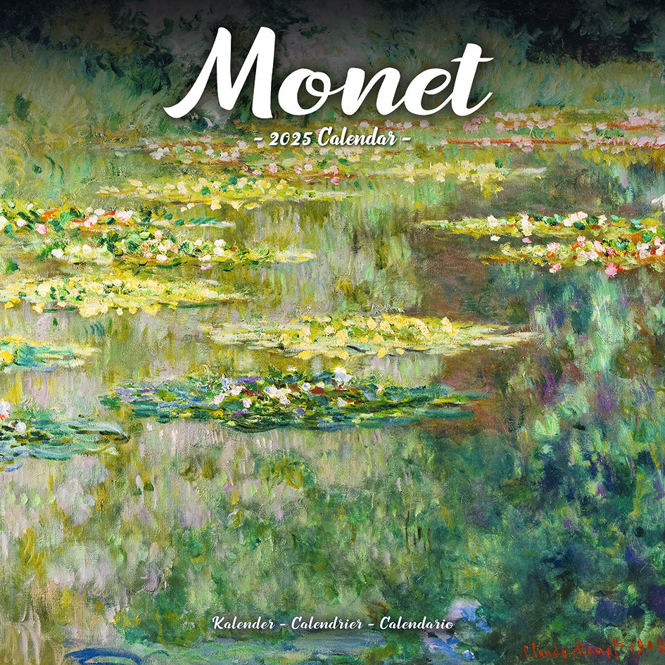 Claude Monet Kalender 2025 – De Kalenderman
