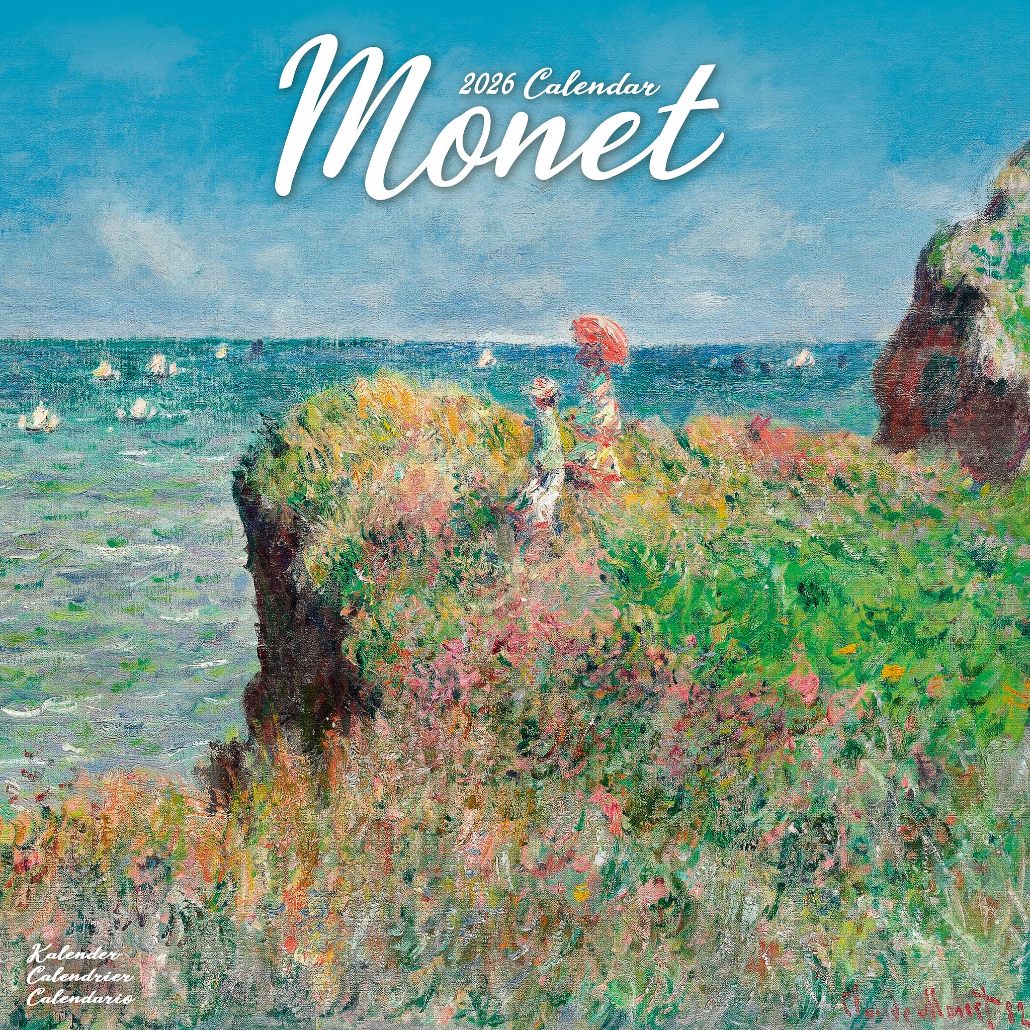 Claude Monet Kalender 2026