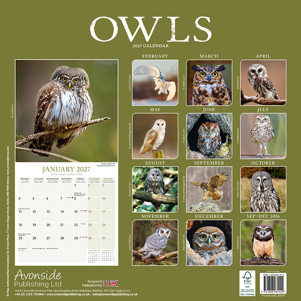 Owls Kalender 2027
