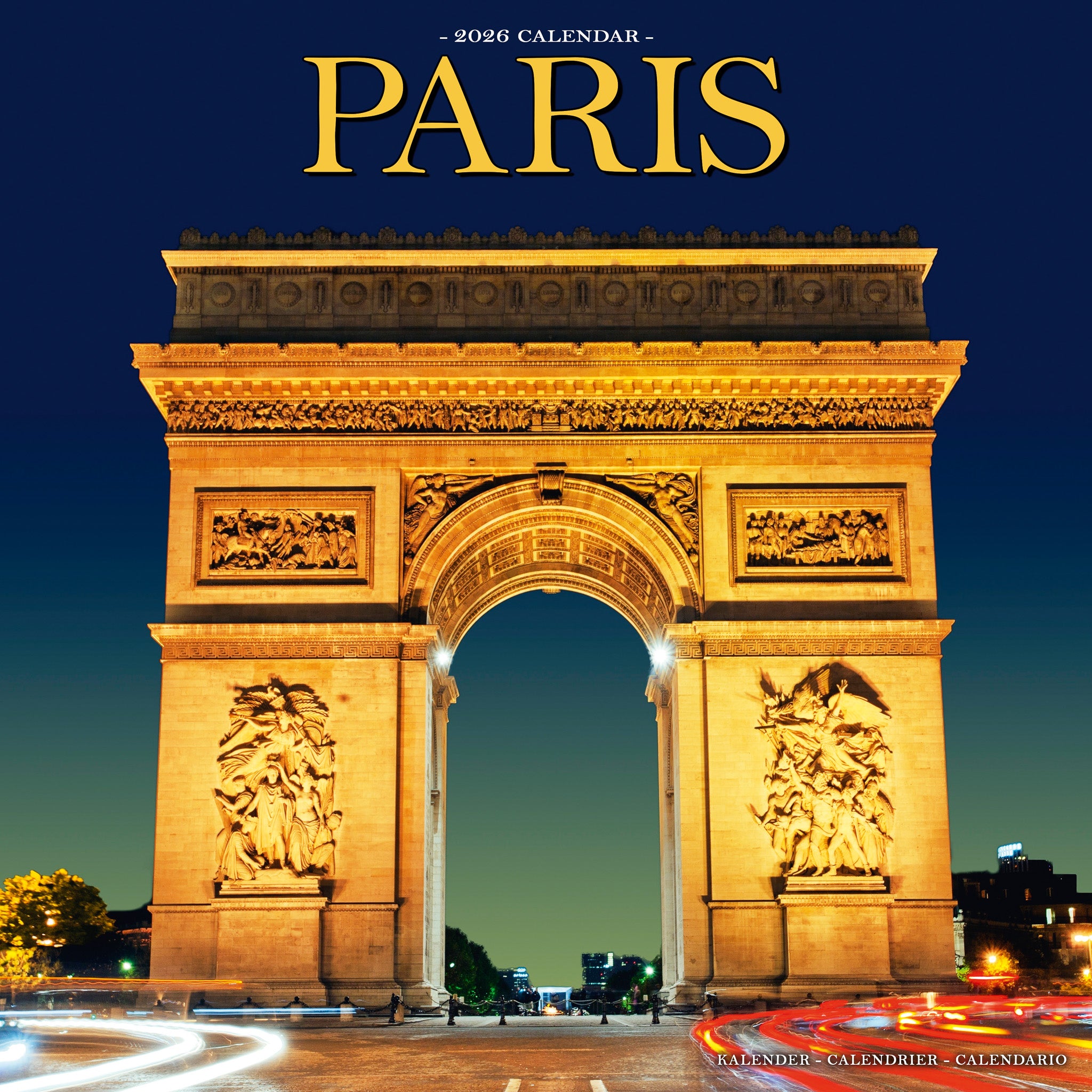 Paris Kalender 2026