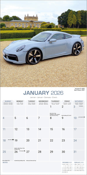 Porsche Kalender 2026
