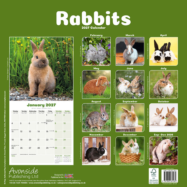 Rabbits Kalender 2027