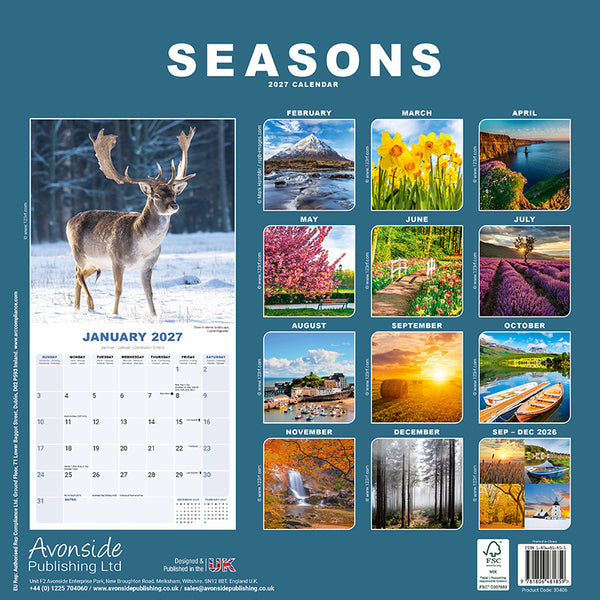 Seasons Kalender 2027