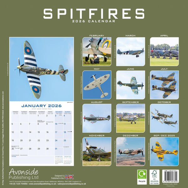 Spitfires Kalender 2026