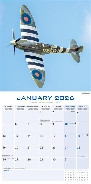 Spitfires Kalender 2026