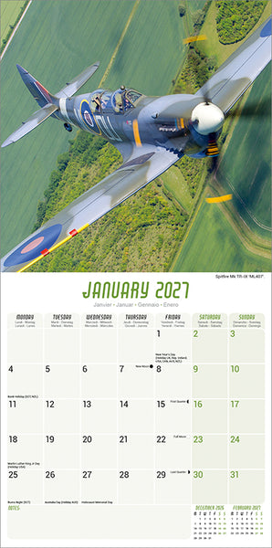 Spitfires Kalender 2027