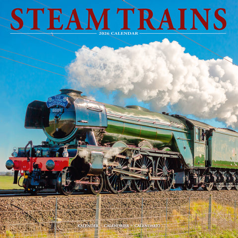 Steam Trains Kalender 2026