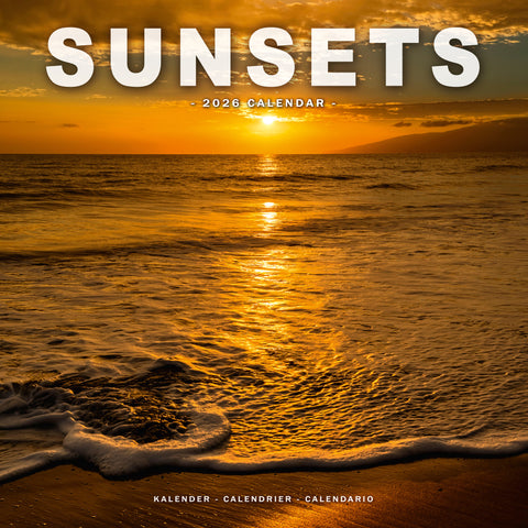 Sunsets Kalender 2026