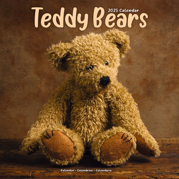 Teddy Bears Kalender 2025 De Kalenderman