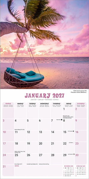 Tropical Islands Kalender 2027