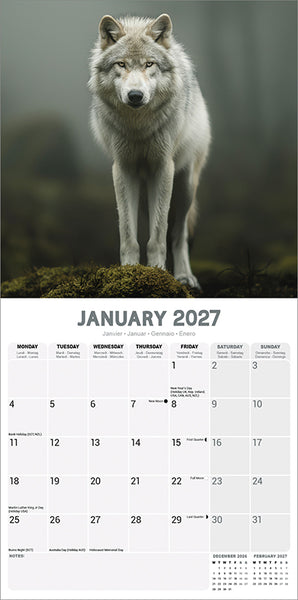 Wolves Kalender 2027